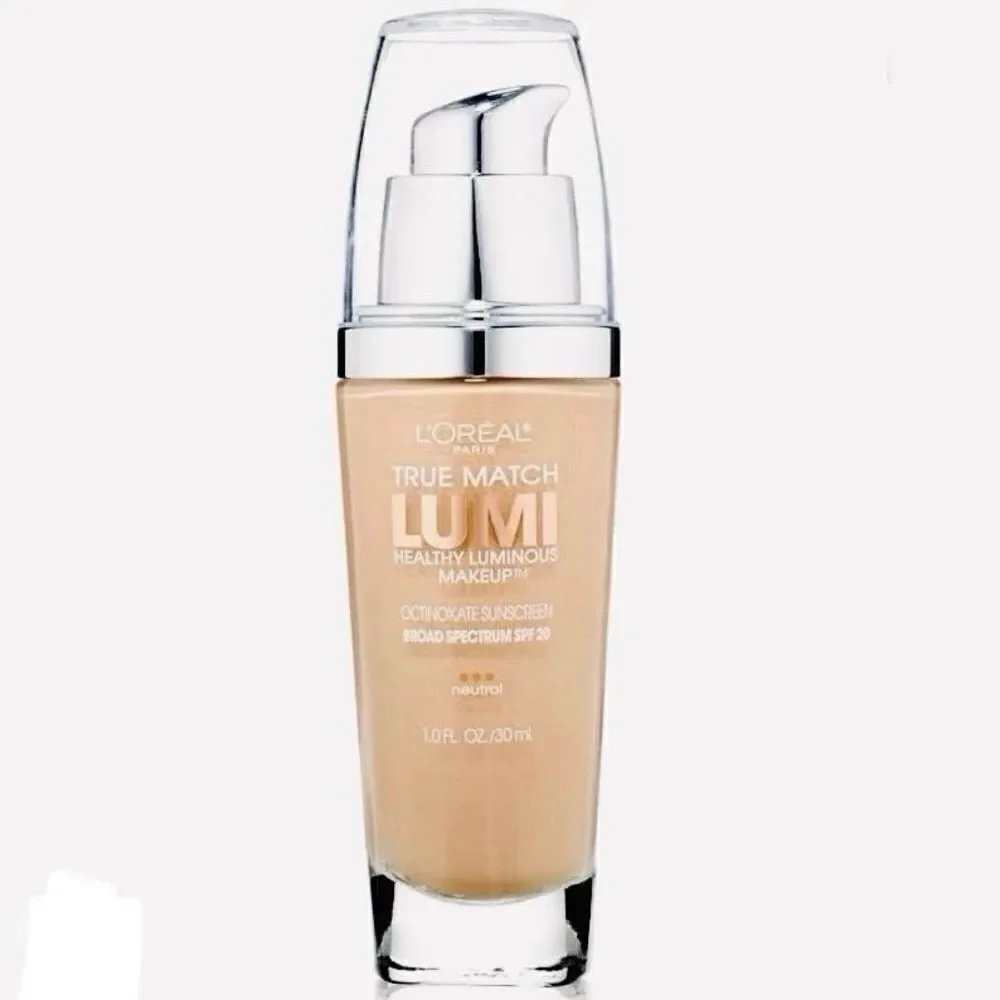 L'OREAL PARIS N1-2 Neutral True Match LUMI Healthy Luminous Foundation SPF 20